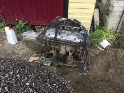 Лот: 10235855. Фото: 1. Продам двигатель Honda inspire... Двигатель и элементы двигателя