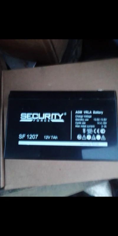 Лот: 20043481. Фото: 1. Аккумулятор Security force SF1207. ИБП, аккумуляторы для ИБП