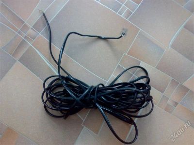 Лот: 1127763. Фото: 1. Кабель телефонный 5,5 м. Другое (смартфоны, связь, навигация)