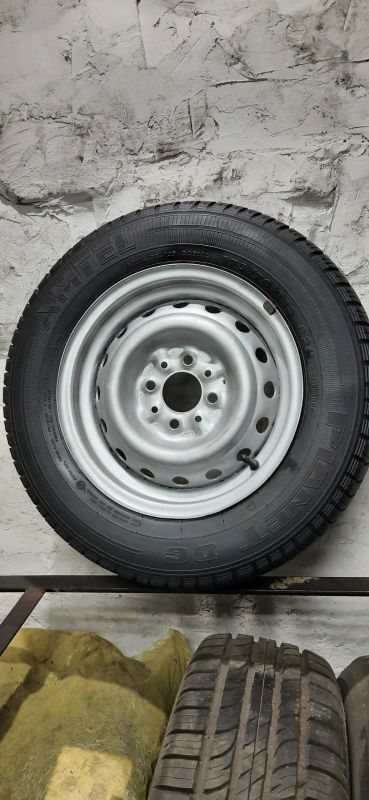 Лот: 19182588. Фото: 1. Колесо на ВАЗ 175/70R13 82T Amtel... Шины на дисках