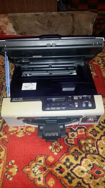 Лот: 8707224. Фото: 1. brother dcp-130c 3 в 1. пьезоэлектрический... МФУ и копировальные аппараты