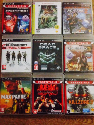 Лот: 4674117. Фото: 1. игры на PS3 9 штук!. Игры для консолей