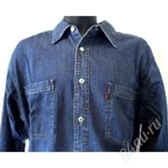 Лот: 1801771. Фото: 1. Рубашка джинсовая Levis Mens Shirt... Рубашки, водолазки