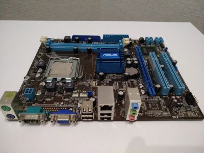 Лот: 17533045. Фото: 1. Asus p5g41t-m lx2/gb с процессором... Материнские платы