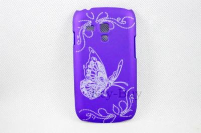 Лот: 2984736. Фото: 1. чехол Graceful Purple Butterfly... Чехлы, бамперы