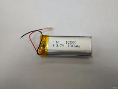 Лот: 15653669. Фото: 1. Аккумулятор 102050 3,7V 10х20х50мм... Батарейки, аккумуляторы, элементы питания