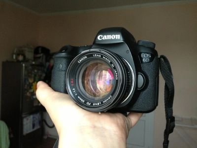 Лот: 4589273. Фото: 1. Canon EF "50 1.4" S.S.C (Современный... Объективы