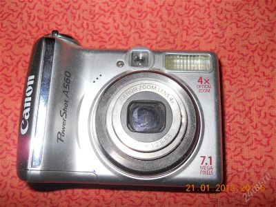 Лот: 2441721. Фото: 1. цифровик power shot a560. Цифровые компактные