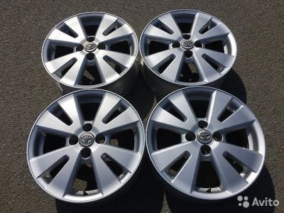 Лот: 10468319. Фото: 1. Японские оригинальные диски Toyota... Диски