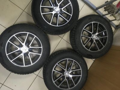 Лот: 16439731. Фото: 1. Диски LS Wheels LS771 6x14/4x100... Шины на дисках