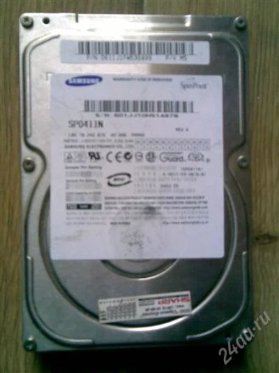 Лот: 1901685. Фото: 1. Samsung spo411n. Жёсткие диски (HDD)