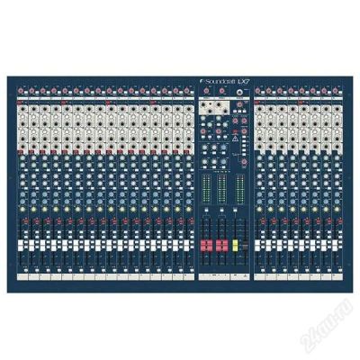 Лот: 1970139. Фото: 1. Soundcraft LX7ii 24ch. Микшеры, предусилители, микрофонные эффекты