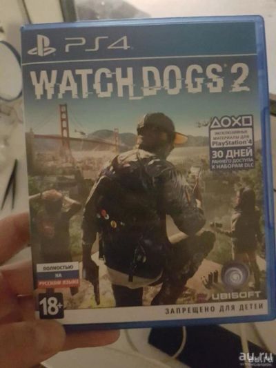 Лот: 8887862. Фото: 1. watch dogs 2 ps4 бу. Игры для консолей