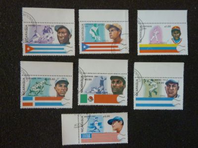 Лот: 12196195. Фото: 1. 1984. Никарагуа. Спорт. 2 полных... Марки