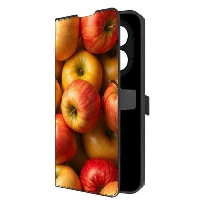 Лот: 25542049. Фото: 1. Чехол Krutoff Eco Book "Яблоки... Чехлы, бамперы