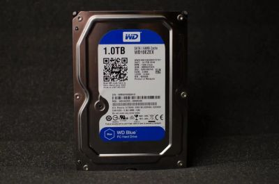 Лот: 19567896. Фото: 1. Western Digital blue 1tb (wd10ezex... Жёсткие диски (HDD)