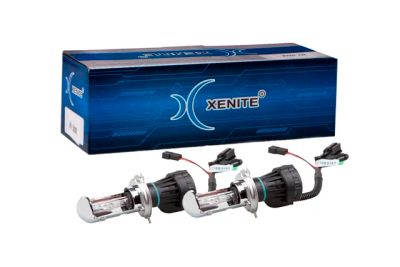 Лот: 4557444. Фото: 1. Биксеноновая лампа Xenite H4 4300k... Оптика и освещение