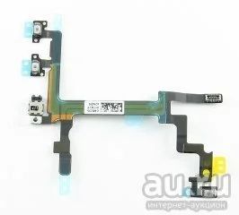 Лот: 9383728. Фото: 1. Шлейф iPhone 5 на кнопку включения-кнопки... Шлейфы, разъёмы