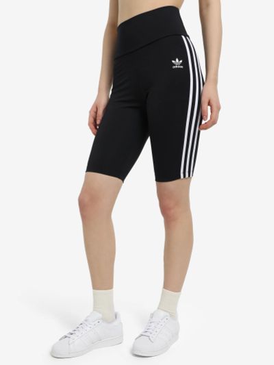 Лот: 22439476. Фото: 1. Шорты женские adidas, Черный. Шорты