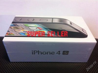 Лот: 1939219. Фото: 1. Apple iPhone 4s, 16gb, black... Смартфоны