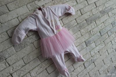 Лот: 10312565. Фото: 1. костюм с юбкой для новорожденной... Другое (женская одежда)