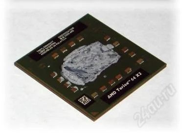Лот: 77727. Фото: 1. 2х-ядерный процессор AMD Turion... Процессоры