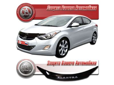 Лот: 4805941. Фото: 1. Дефлектор капота (чёрный) Hyundai... Детали тюнинга