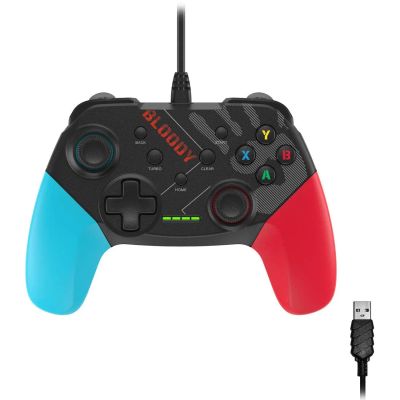 Лот: 24536959. Фото: 1. Геймпад A4Tech GP30 Sports Blue. Аксессуары для игровых приставок, консолей, геймпады
