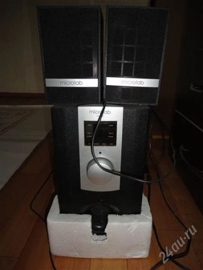 Лот: 1912308. Фото: 1. microlab m-930 саб и 2 колонки... Активные акустические системы