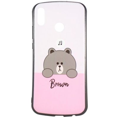 Лот: 14917894. Фото: 1. Чехол-накладка Медведь Brown для... Чехлы, бамперы