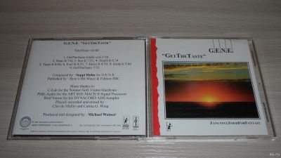 Лот: 17388196. Фото: 1. G.E.N.E. ‎– GetTheTaste (CD). Аудиозаписи