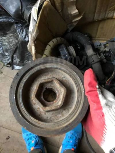Лот: 19849965. Фото: 1. Шкив коленвала Honda Accord CL9... Двигатель и элементы двигателя