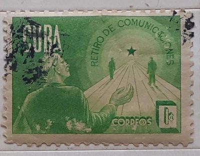 Лот: 25057224. Фото: 1. Марка. Куба. 1943 г. Марки