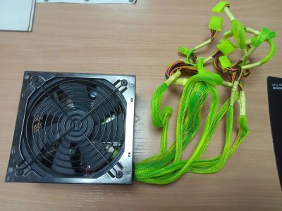 Лот: 25039999. Фото: 1. Блок питания 500w ATX Crown, нерабочий... Корпуса, блоки питания