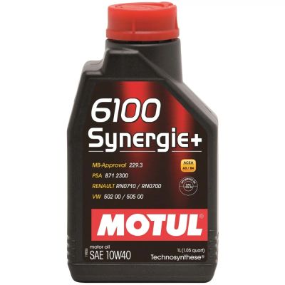 Лот: 11846968. Фото: 1. Масло моторное MOTUL 6100 Synergie... Масла, жидкости