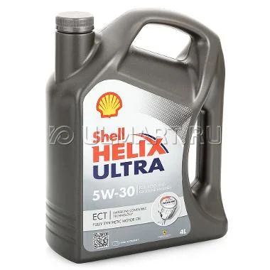 Лот: 6469963. Фото: 1. Shell Helix Ultra ECT 5W/30, 4... Масла, жидкости