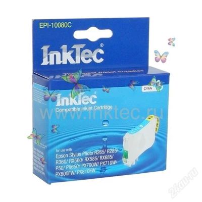 Лот: 2245399. Фото: 1. Картридж InkTec T0802 для Epson... Картриджи, расходные материалы
