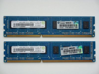 Лот: 11434073. Фото: 1. 8Gb (2 x 4Gb) Ramaxel PC3L-12800... Оперативная память