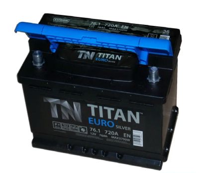 Лот: 16228562. Фото: 1. Аккумулятор Titan EuroSilver 76... Аккумуляторы