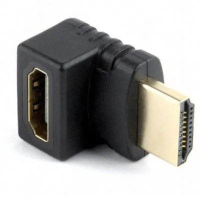 Лот: 21516583. Фото: 1. Переходник HDMI угловой 110033. Шнуры, кабели, разъёмы