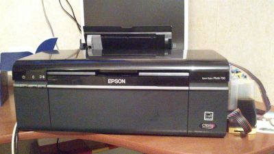 Лот: 3288131. Фото: 1. Epson Stylus Photo T50 c СНПЧ... Струйные принтеры