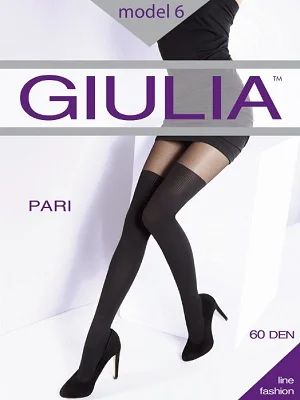 Лот: 8817789. Фото: 1. колготки giulia pari 06 nero 4. Колготки, чулки