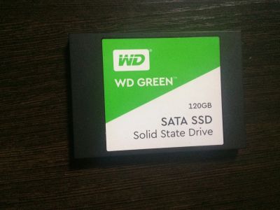 Лот: 14031872. Фото: 1. SSD WD Green 120 GB. SSD-накопители