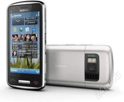 Лот: 694065. Фото: 1. Nokia C6-01 камера 8mpx. Кнопочные мобильные телефоны