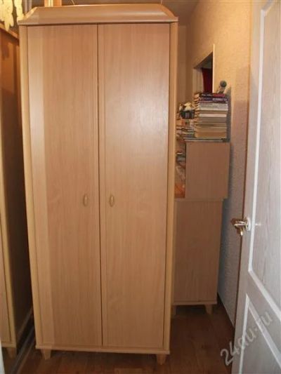 Лот: 1253540. Фото: 1. Шкаф 2х створчатый платеной. Шкафы, шкафы-купе