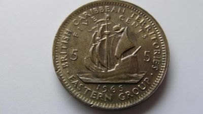 Лот: 5377026. Фото: 1. Карибы 1965 (Англия). Великобритания и острова
