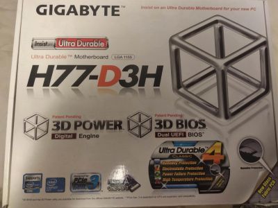 Лот: 14793390. Фото: 1. Материнская плата 1155 Gigabyte... Материнские платы