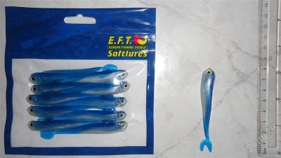 Лот: 2494292. Фото: 1. Твистеры уп.№ 18E.F.T.Softlures... Прикормки, приманки