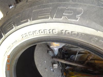 Лот: 3958888. Фото: 1. Bridgestone Dueler 235/60 R16. Шины