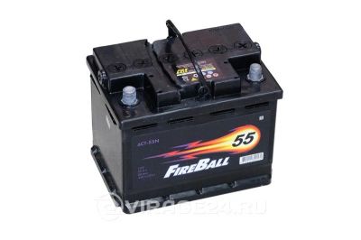 Лот: 15559656. Фото: 1. Аккумулятор FIRE BALL - 55 R. Аккумуляторы